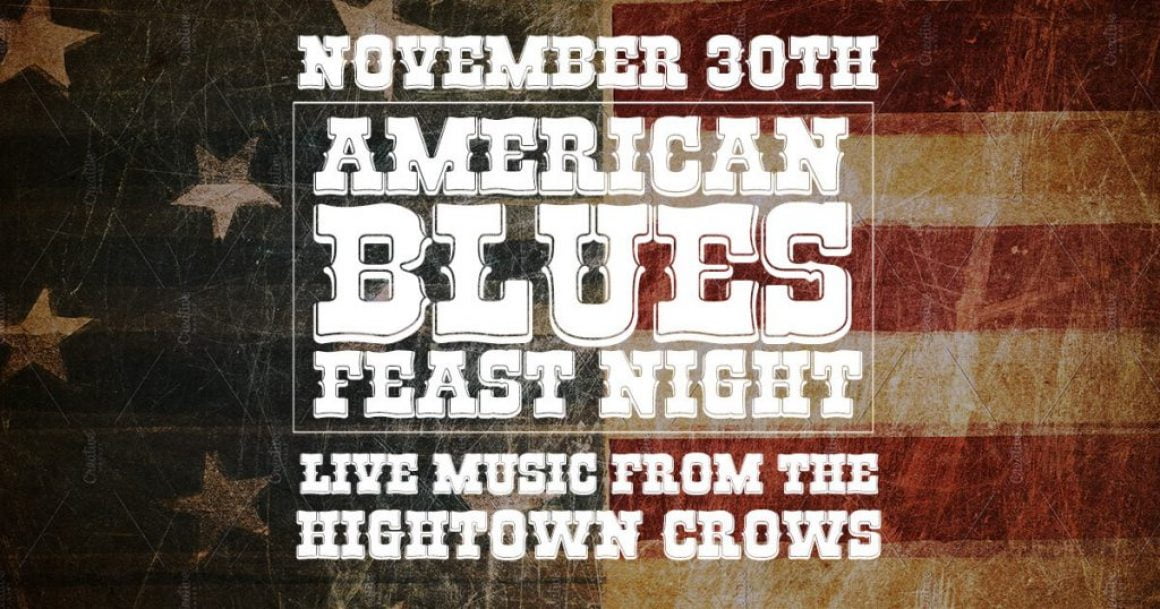 American Blues Feast Night at the Scott Arms November 30th 2019